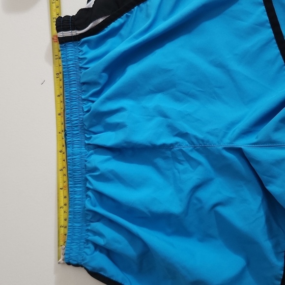 Nike Shorts Womens Size M Running Athletic Blue Black White - Picture 10 of 13